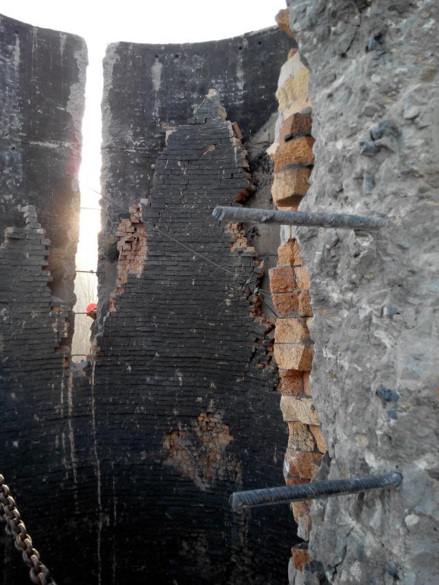 乌海冷却塔内壁喷砂除锈施工办法 高空-拆除-防腐处理方法