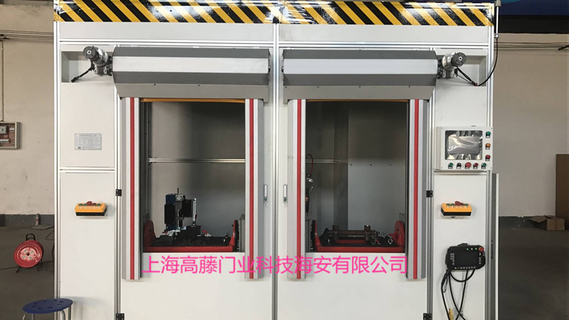 焊接机器人工作站安全门 弧焊机器人防护门 焊接机器人防护门