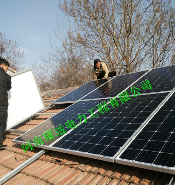 河南耀远电力工程专业供应太阳能屋顶发电设备 大足电车光伏发电