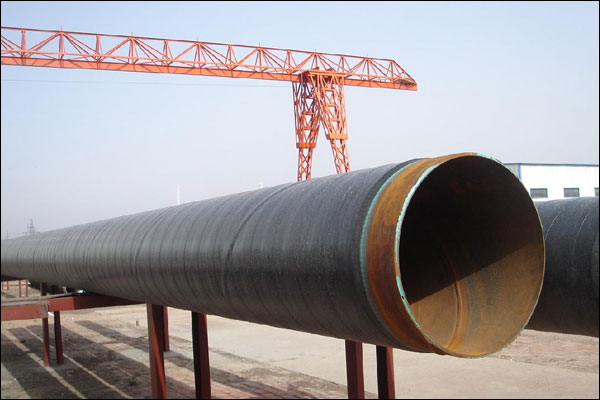 环氧煤防腐螺旋焊管6-8-12米定制