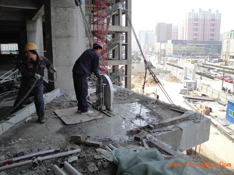 墙体切割-混凝土墙开门-北京静力切割