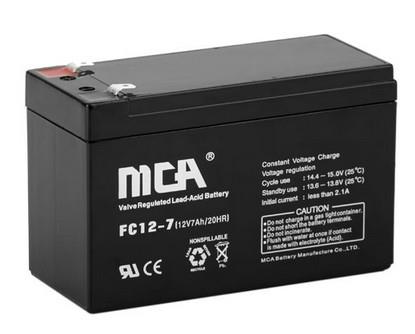 MCA蓄电池12V24AH