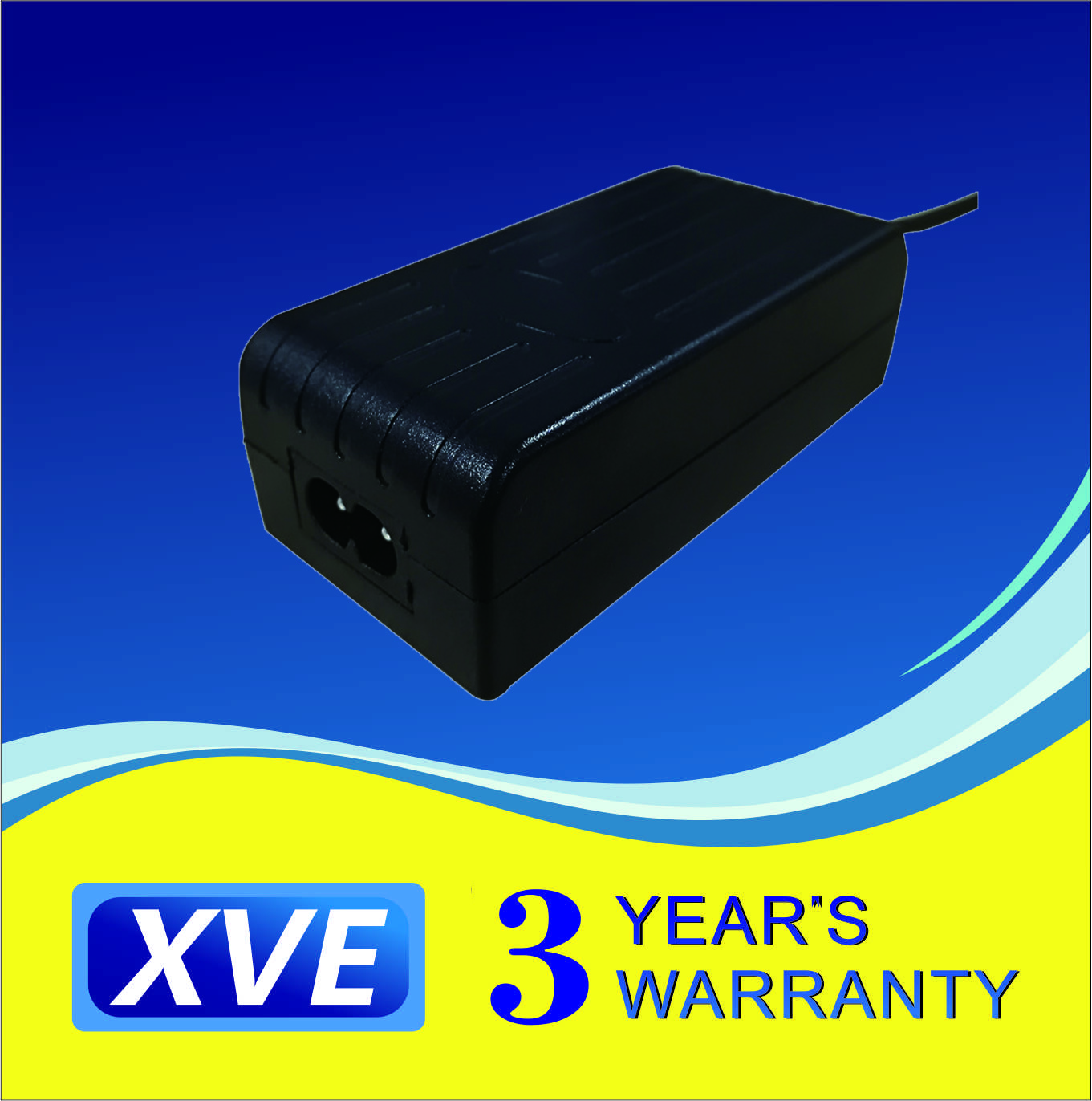 金鑫宇品牌12.6V1.5A叁串锂电池充电器带转灯