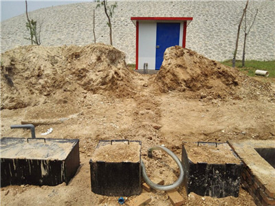 新农村污水处理设备安装调试