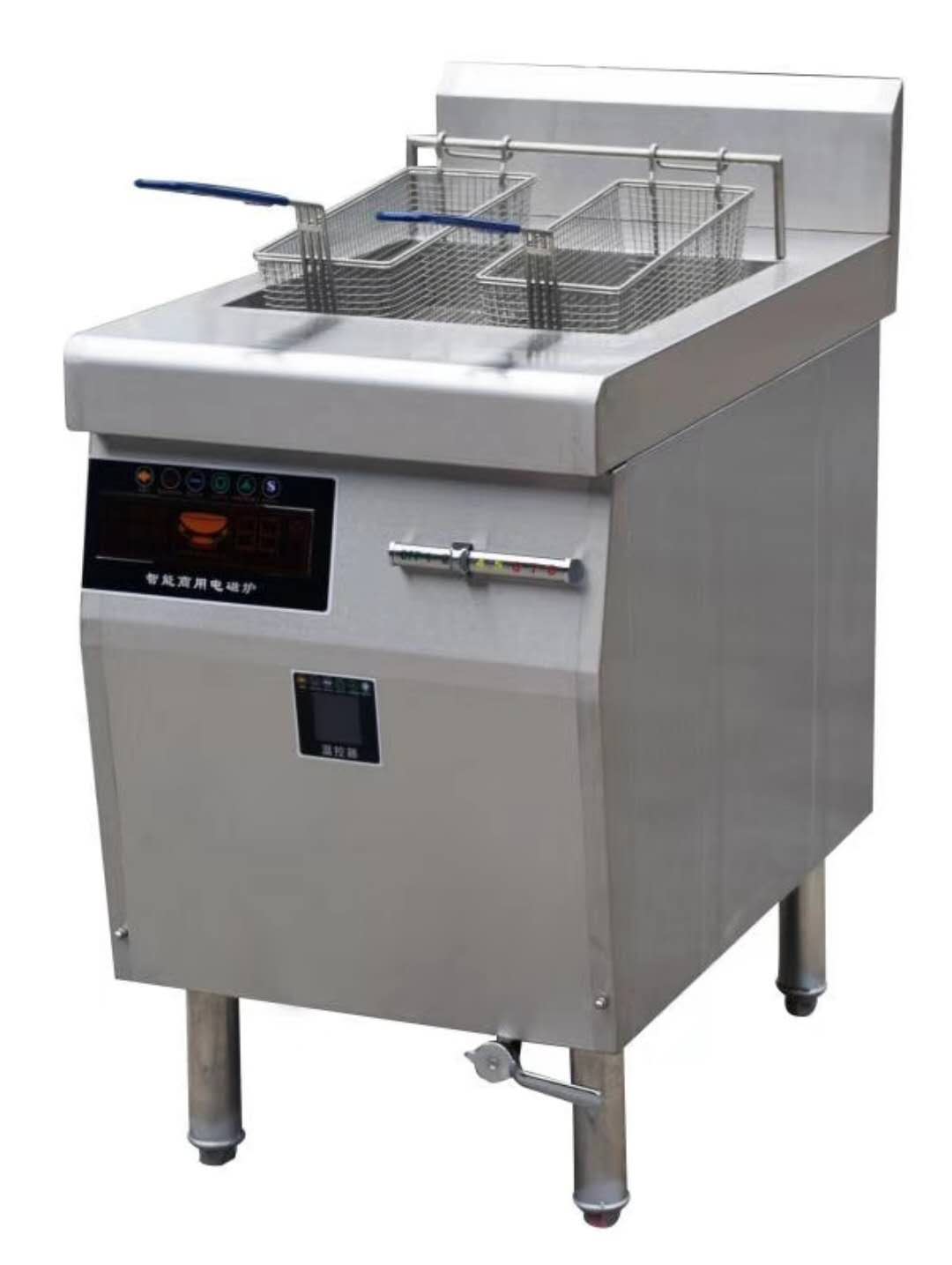 商用电磁电炸锅 西安 巨尚 商用 厨房设备