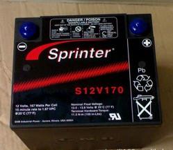 GNB蓄电池Sprinter S12V150F 正品**