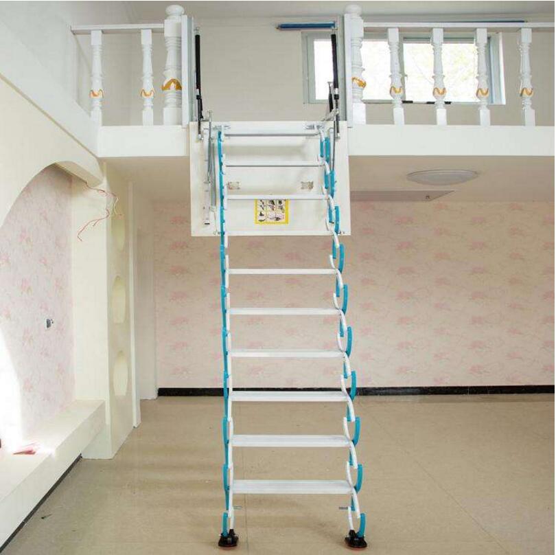 郑州专业定做阁楼上下拉折叠伸缩楼梯 全系列全规格