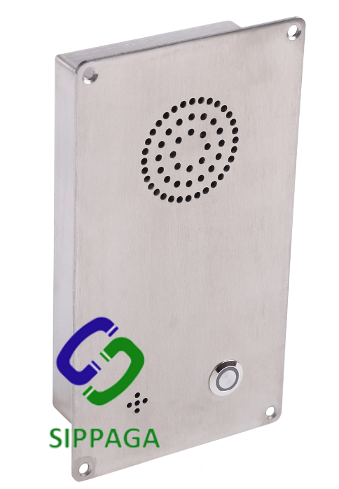 一键直通模拟洁净室嵌入电话机ABS工程塑料免提对讲电话SIP-IT-32