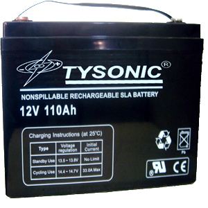 美国Tysonic蓄电池型号、价格、参数