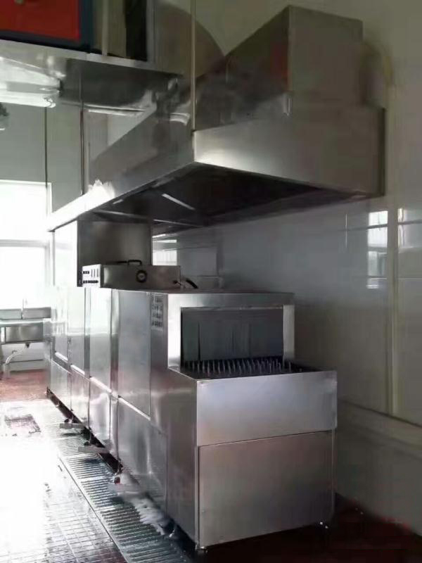 北京学校食堂**洗碗机报价北京鹏飞洗碗机厂家直销可量身定做