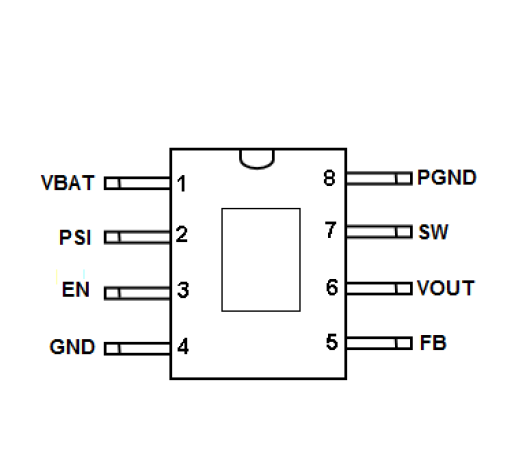 电源管理IC 5V 6A1.2MHz同步升压转换器IC TD8588
