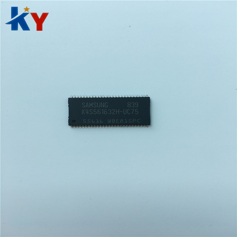 K4S561632H-UC75 K4S561632H TSSOP-54 32M SD内存芯片 存储器