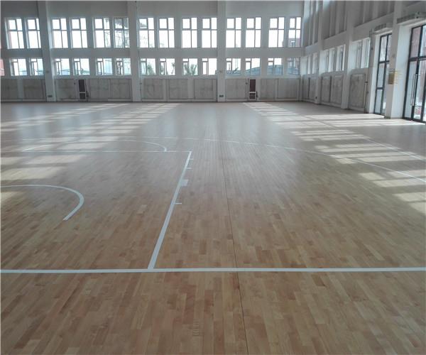 上海体育木地板价格 高吸震性能