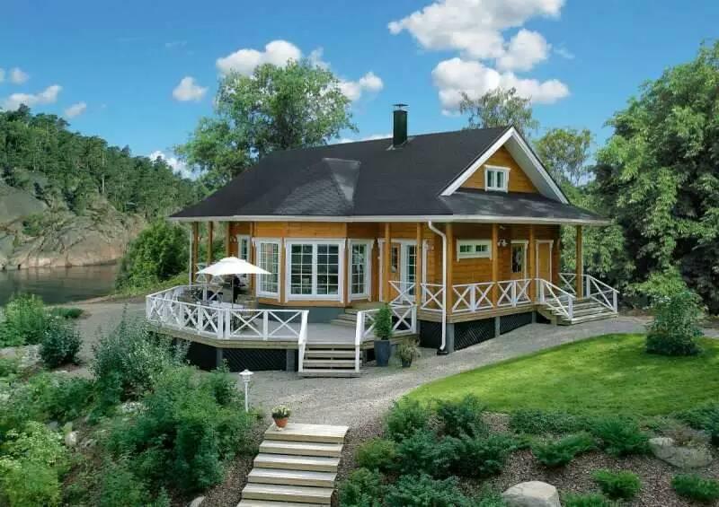 南充重型木屋别墅设计 万林景观工程