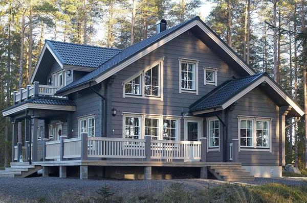 白城轻型木屋别墅设计