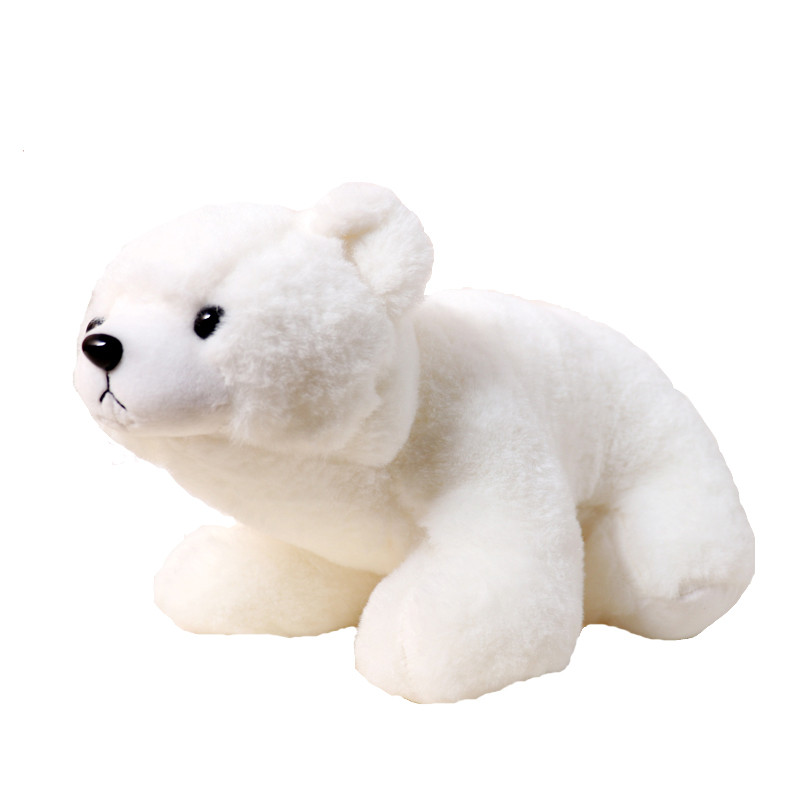 动物毛绒玩具北极熊公仔厂家专业设计打版可来图来样OEM加工