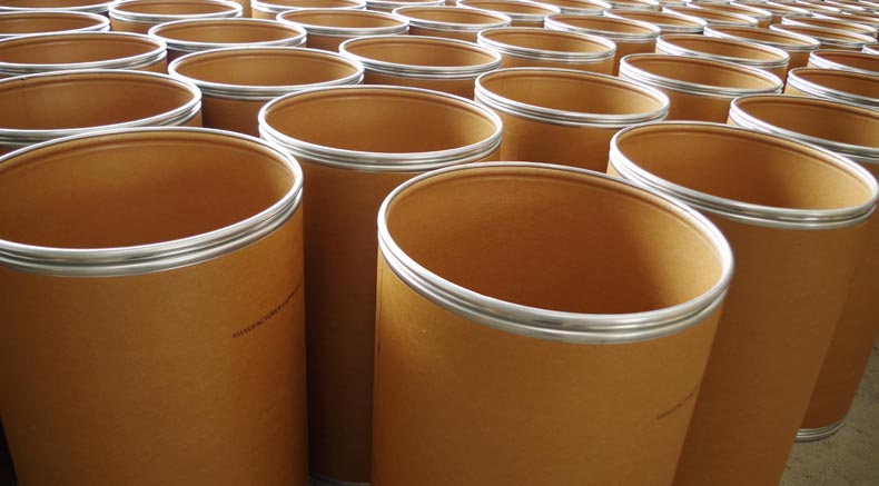 企業出口用 密封好 覆膜紙板桶鐵箍桶全紙桶