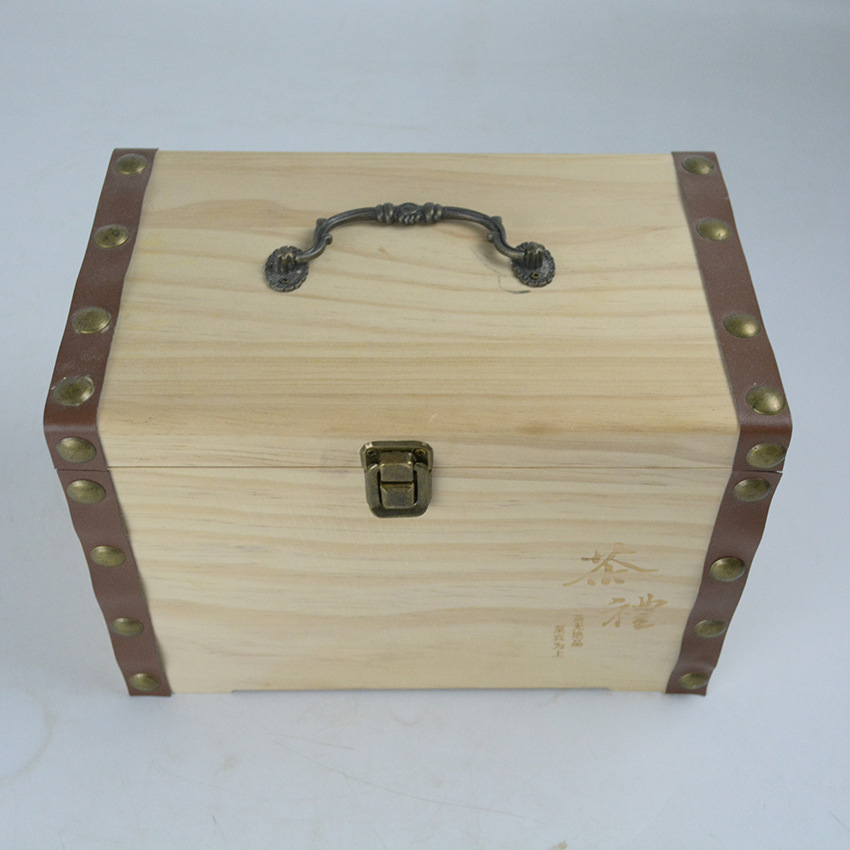 高档木质茶叶盒茶叶包装盒礼盒厂家直销可定制批发可印LOGO