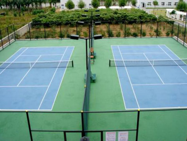 惠州市羽毛球场施工公司 丙烯酸球场地面施工 羽毛球场地塑胶地面建设