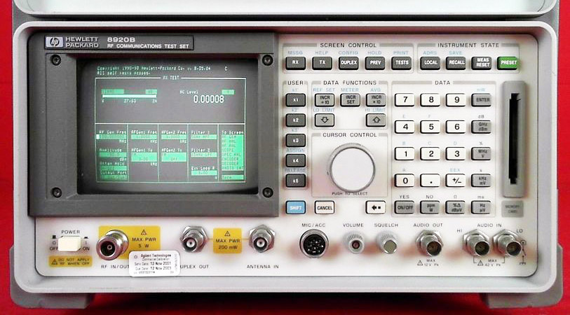 美国惠普HP8920B无线电综合测试仪1GHz