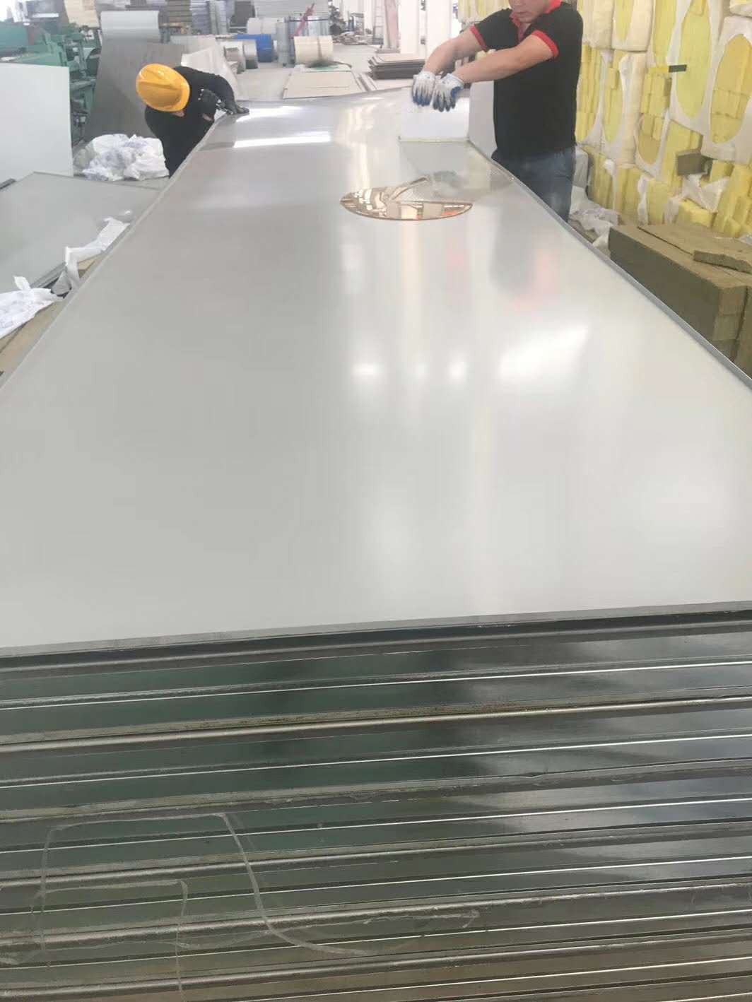 上海厂家供应彩钢手工板 手工岩棉板 玻镁板 芯材可定制