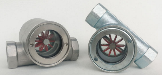 SG-YL11-1 DN32碳钢内螺纹偏心叶轮水流指示器