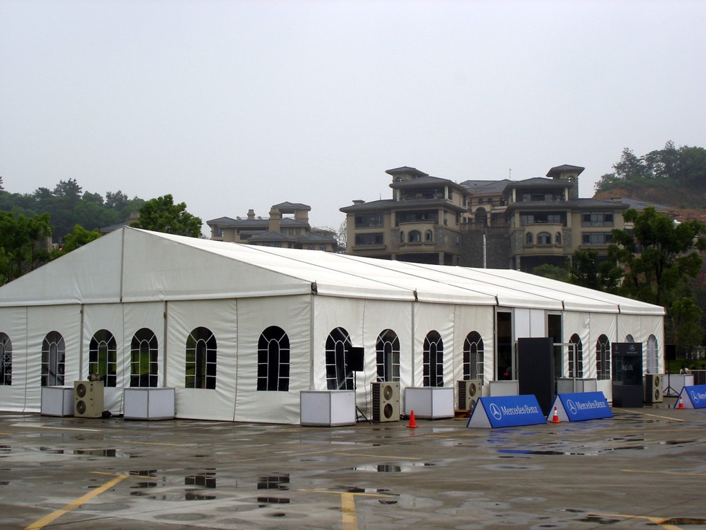 深圳欧式帐篷出租，跨度20米 长度以5的倍数计算，漂亮的欧式篷房全新提供租赁服务