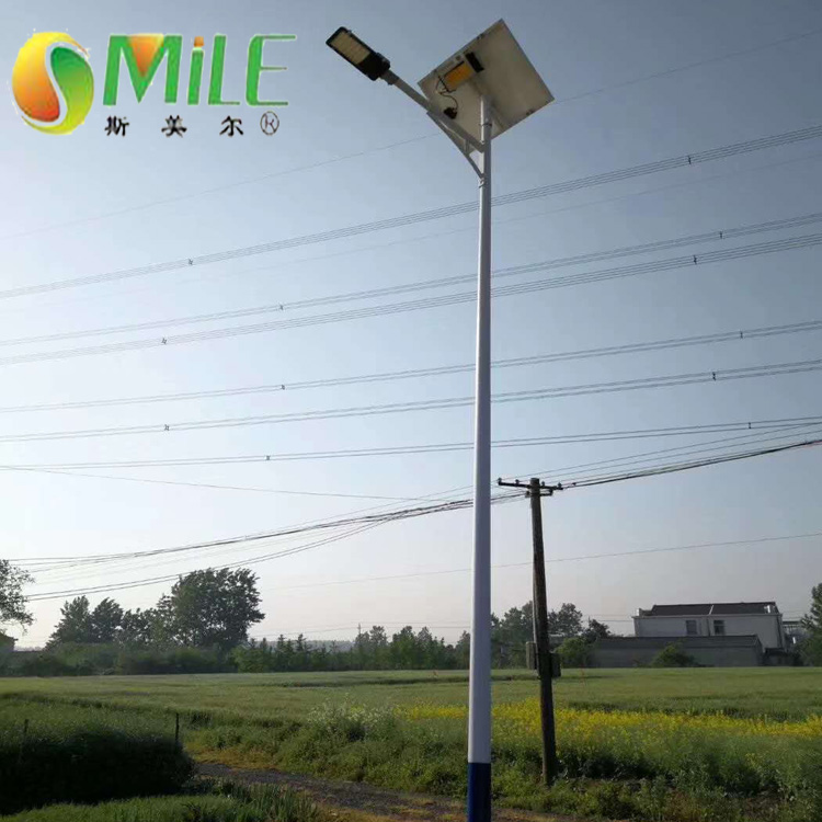 太阳能路灯户外灯新农村6米全套LED锂电池庭院灯乡村道路高杆灯