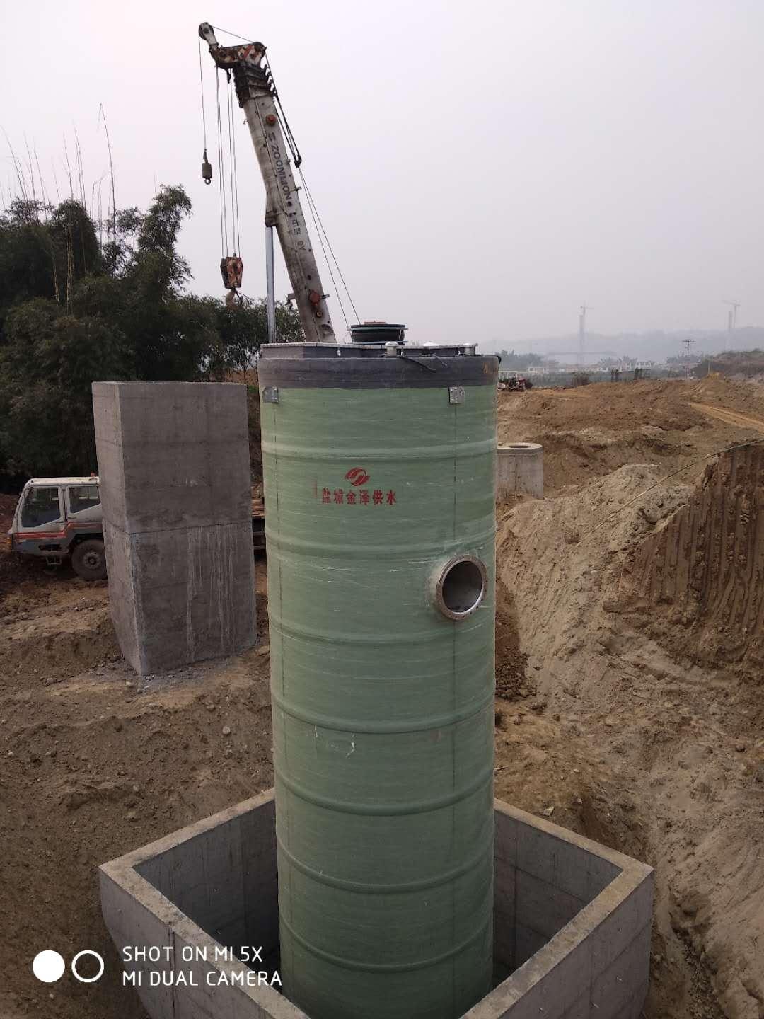宁夏临时污水提升泵站定制