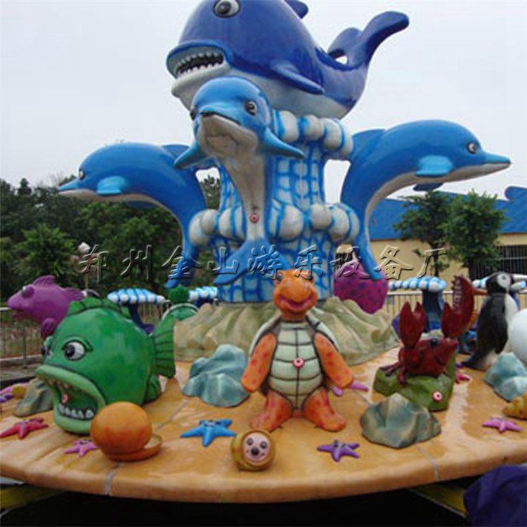 儿童游乐设备激战鲨鱼岛