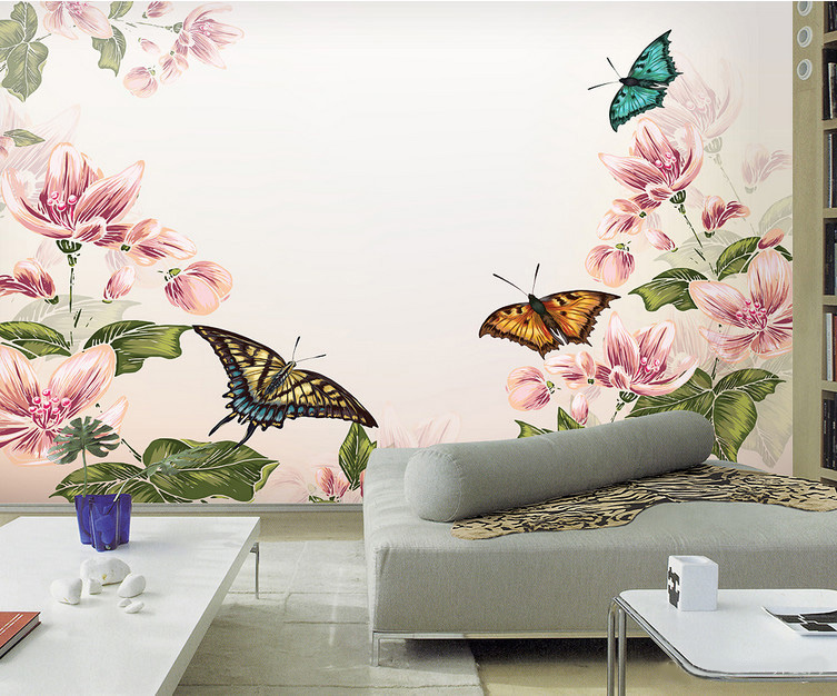 深圳家庭彩绘 客厅墙面彩绘 创意彩绘 追梦墙绘