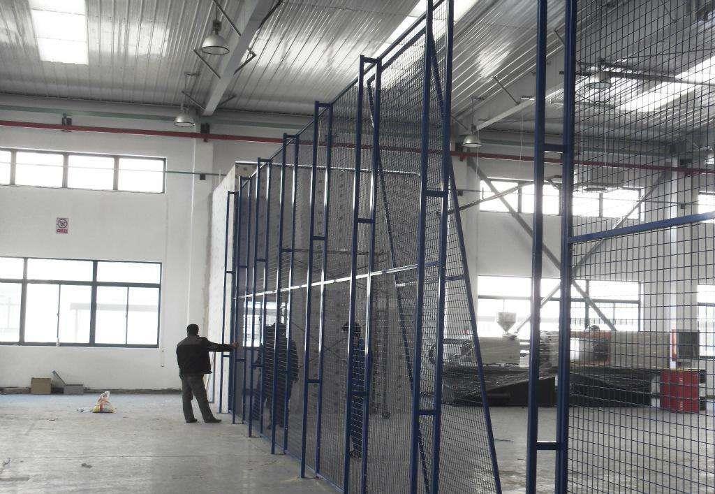 杭州工厂隔离网 自主设计制造安装