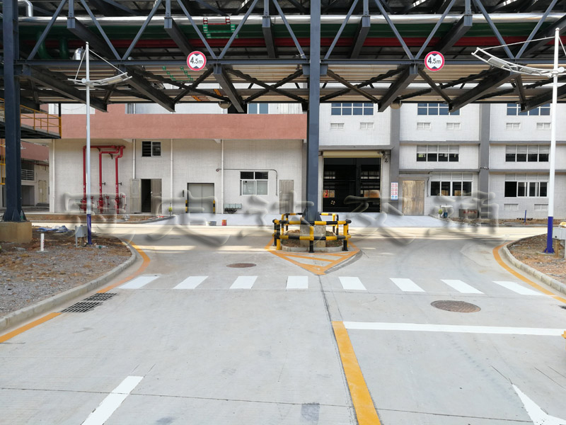 广州工业区划线-热熔划字-车位划线-消防通道规划施工