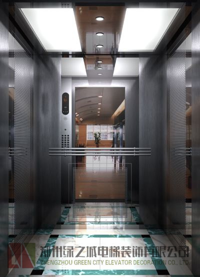 广州绿之城电梯装饰/别墅电梯轿厢装饰/扶梯不锈钢装饰/观光电梯装饰