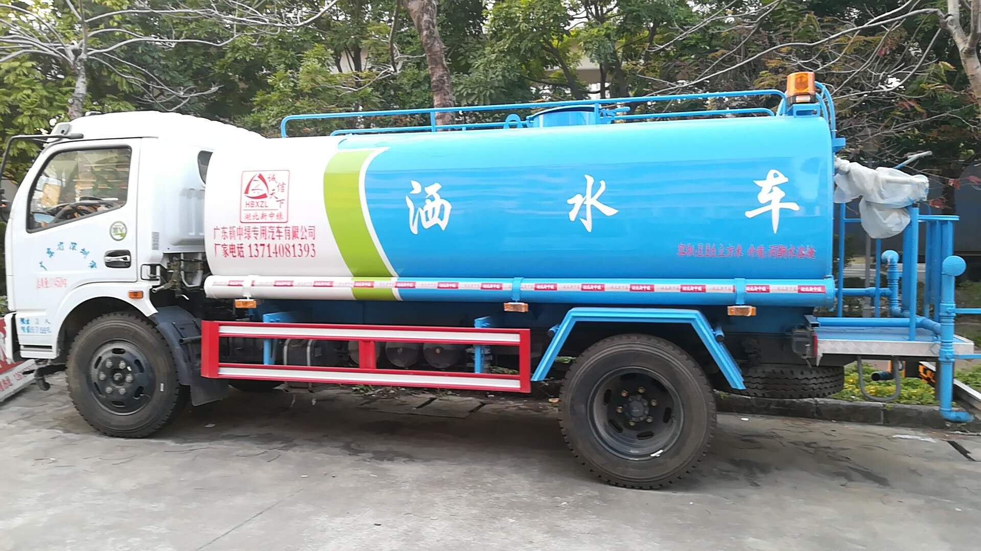 深圳国六绿化洒水车现货供应！