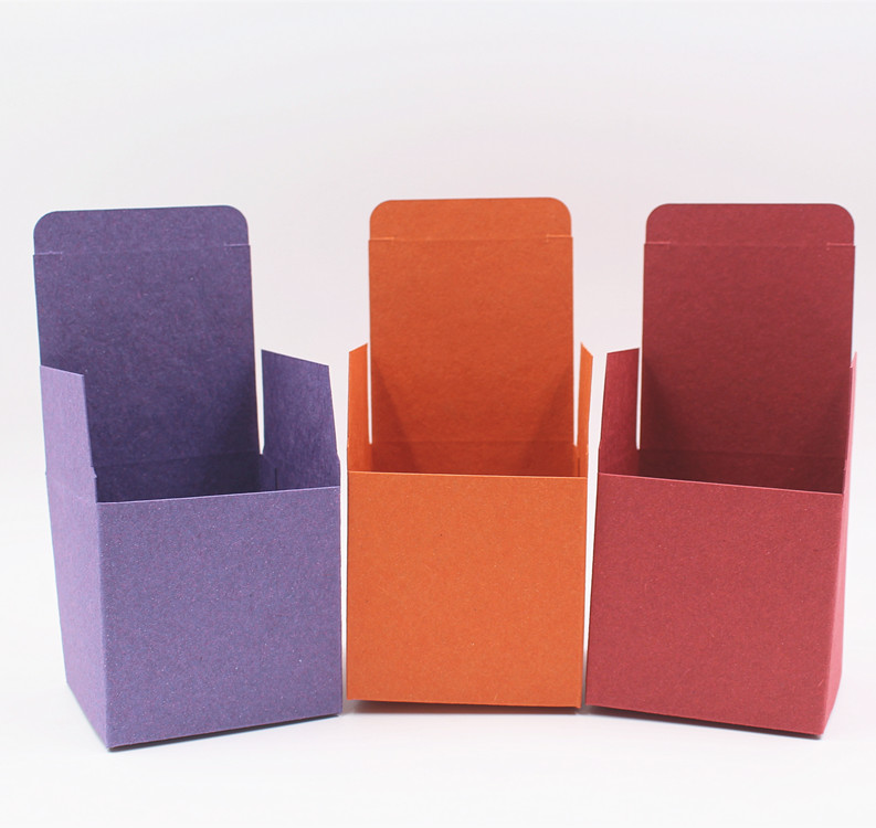 包装盒 纸盒、彩色环保再生纸包装盒、手造纸盒 LGOG印刷定制