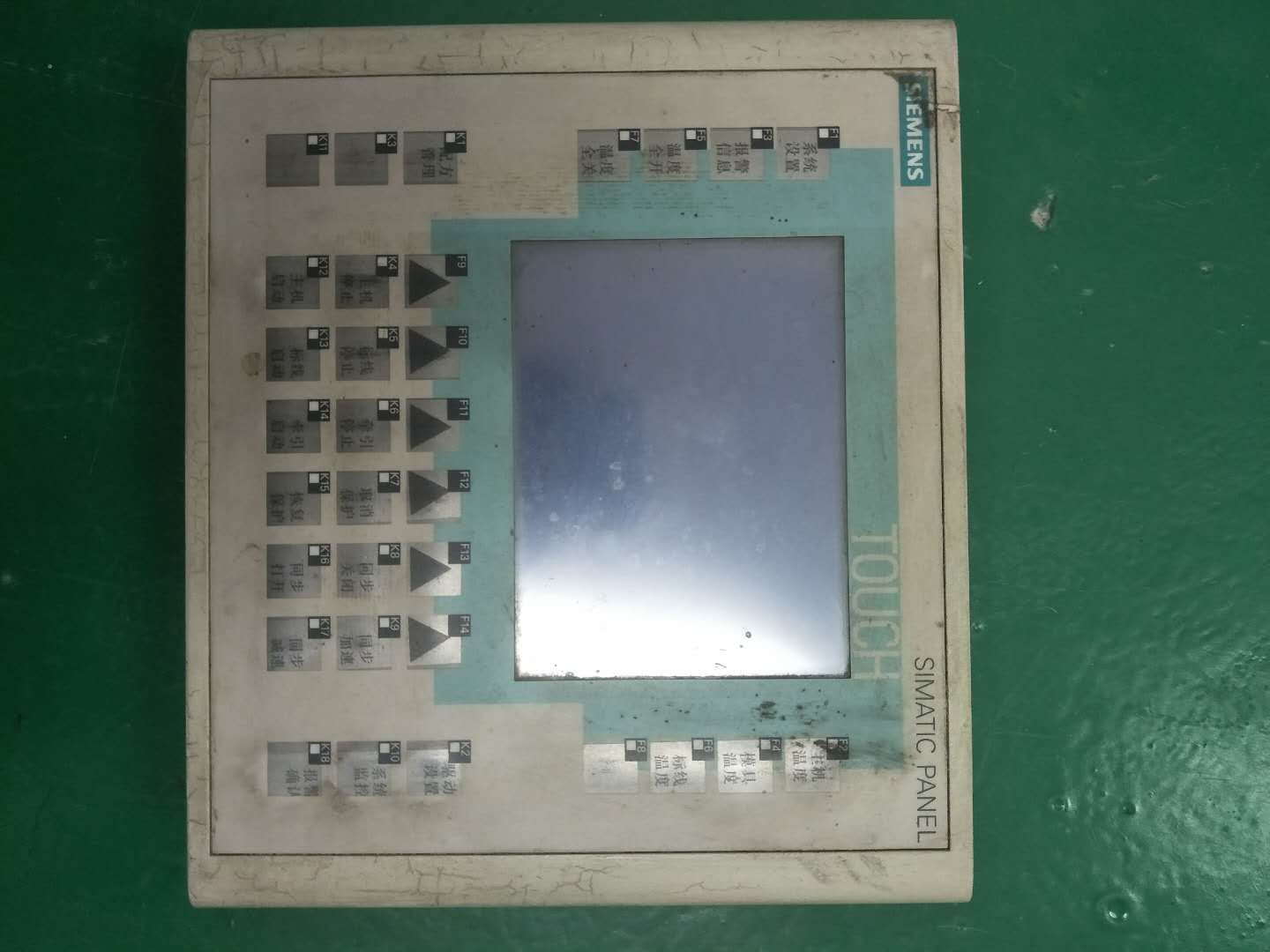 西门子OP030操作面板维修6FC5203-0AB00-0AA0黑屏维修 保修6个月 免费检测 可测试