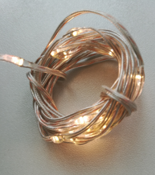 PVC铜线灯串 3米30灯