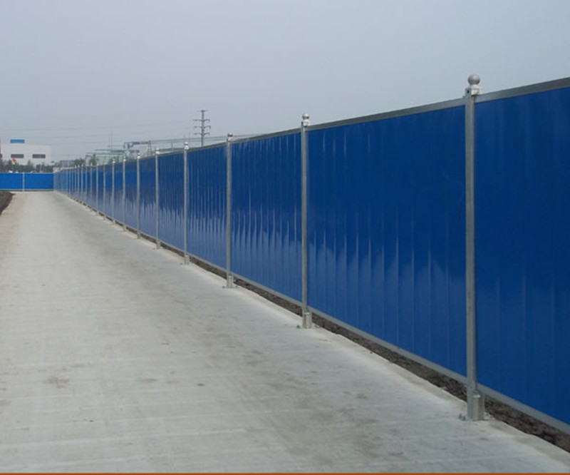 优质PVC围挡防撞围墙护栏青岛生产厂家 道路施工围挡
