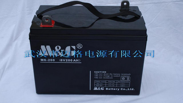 供应M&G蓄电池6V200AH