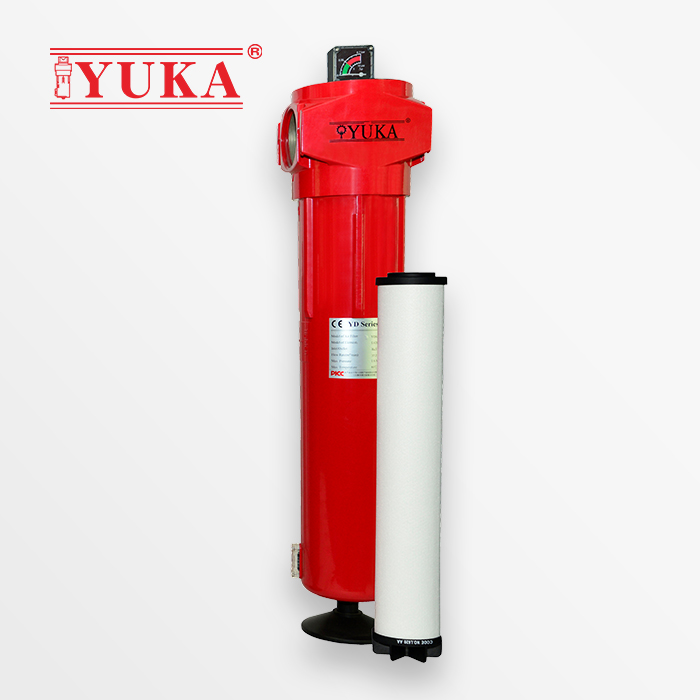 YUKA宏日嘉高效压缩空气过滤器除油空压机过滤器YD620