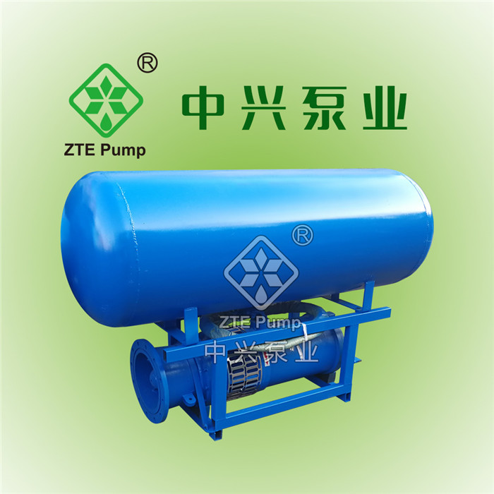高效率浮筒式潜水电泵潜水轴流泵调水工程用泵