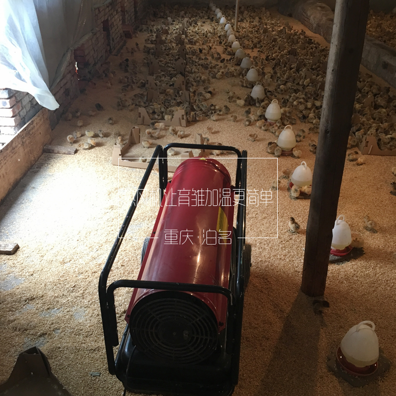 重庆潼南鸡苗脱笼加温机200平方养殖场高温加热器