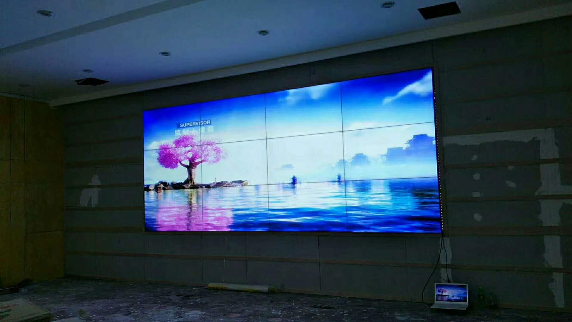 监控显示拼接屏 大屏拼接墙 液晶电视墙的方案