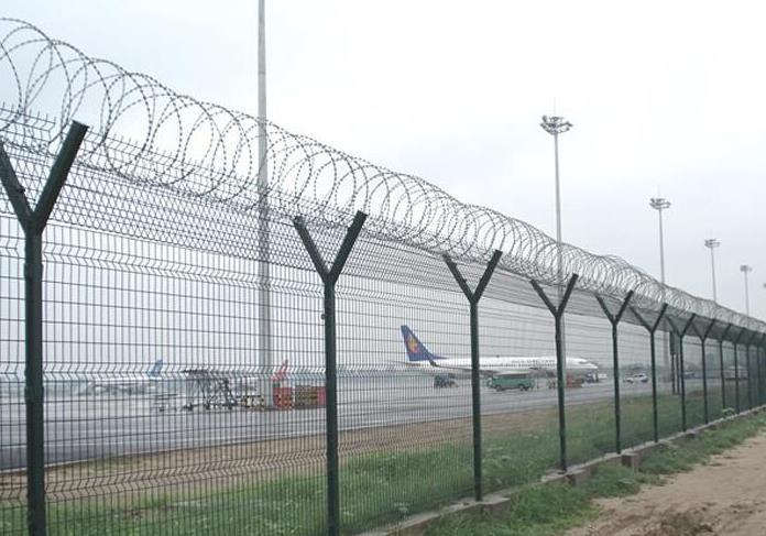 机场栅栏网 airport fence net 飞机场围界厂家