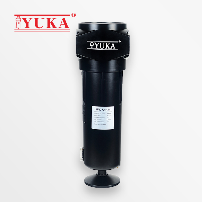 YUKA宏日嘉高效旋风气水分离器空气过滤器除水WS700