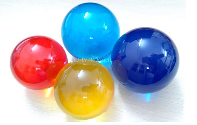 各种规格尺寸亚克力彩色圆球 透明**玻璃圆球 装饰工艺球 厂家直销