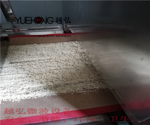 武汉大米烘干机，新型人造大米微波干燥灭菌设备