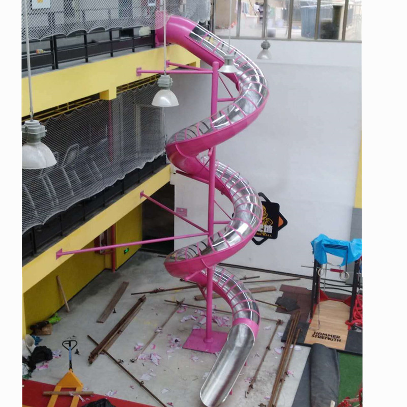 淘气堡儿童游乐设备厂家直销不锈钢滑梯 各种非标定制