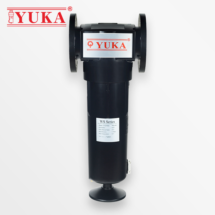 YUKA宏日嘉高效旋风气水分离器空气过滤器除水WS1000